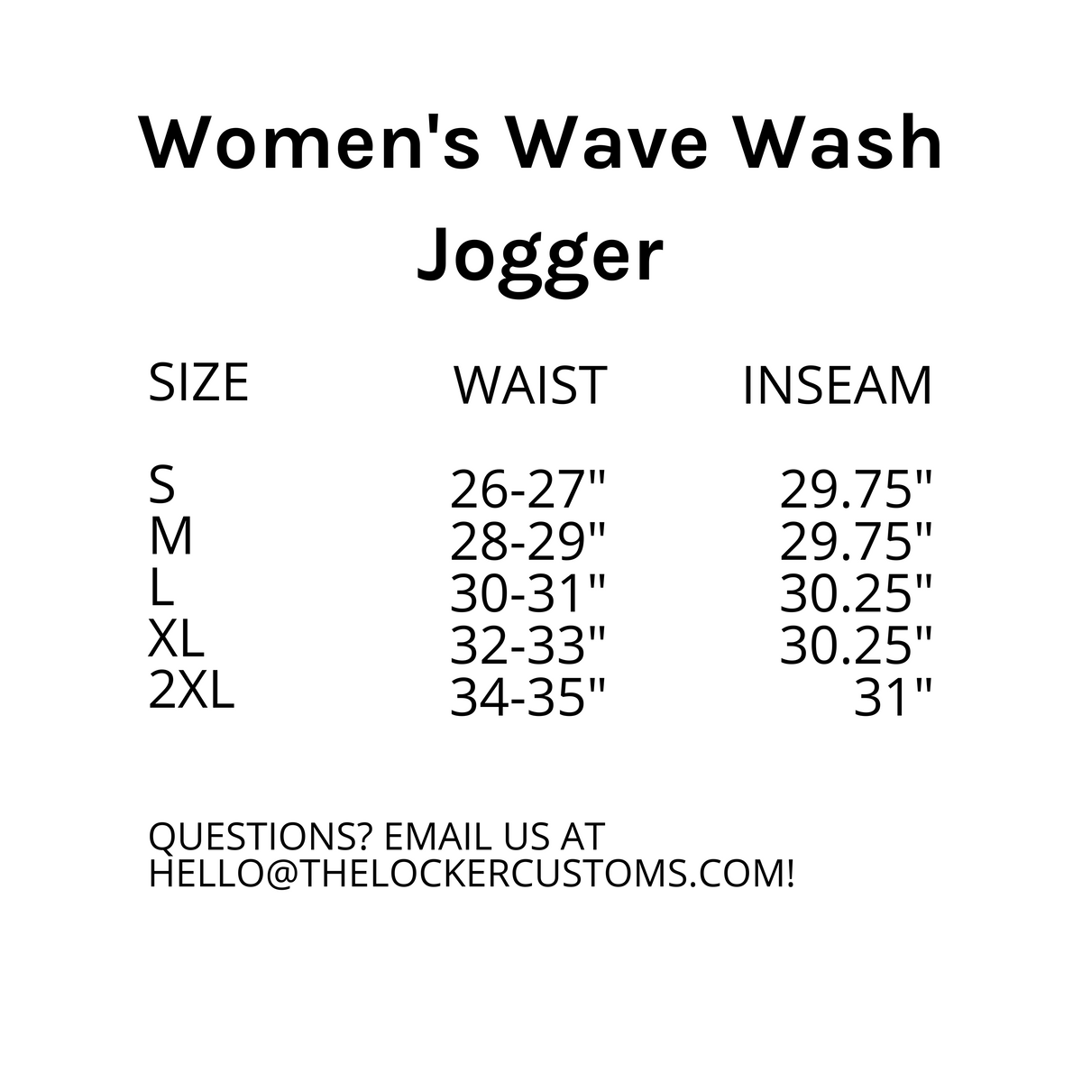 Our Version Women's Wave Wash Jogger Shadow The Locker Customs