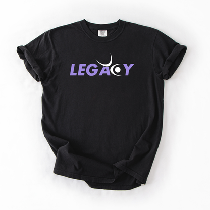 Logo Comfort Colors Tee (Black + Lavender)