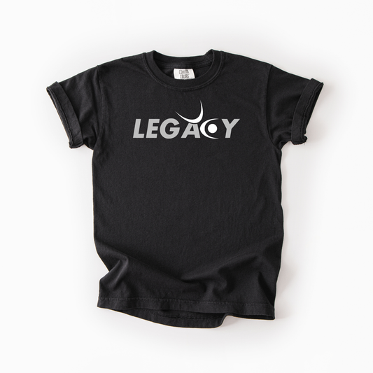 Logo Kids Comfort Colors Tee (Black + Grey)