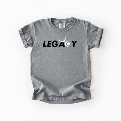 Logo Kids Comfort Colors Tee (Grey + Black)