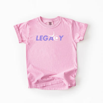 Logo Kids Comfort Colors Tee (Pink + Lavender)