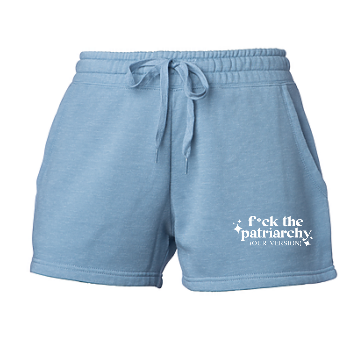 Our Version Women's Wave Wash Short Mist Blue The Locker Customs