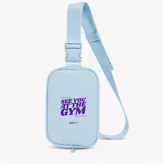 See You At The Gym Crossbody (Hydrangea)