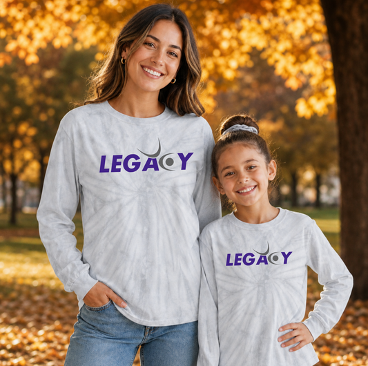 Logo Tie Dye Long Sleeve