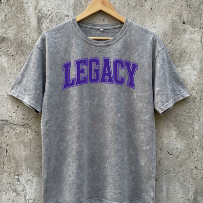 Legacy Varsity Mineral Wash Tee (Grey)