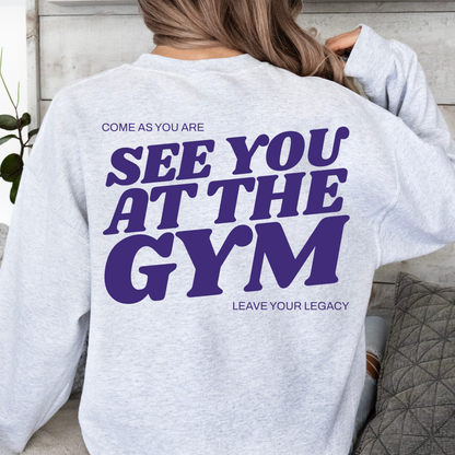 See You At The Gym Crewneck (Ash)