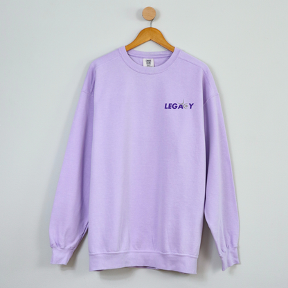 See You At The Gym Comfort Colors Crewneck (Orchid)