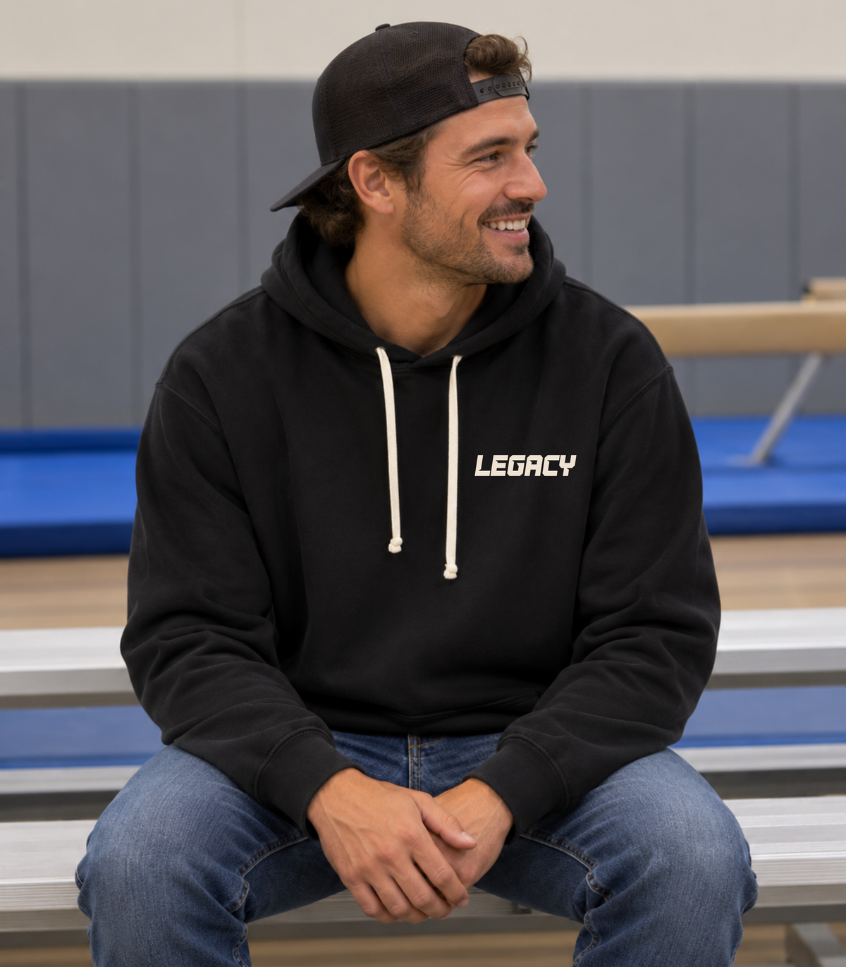 Bold Logo Comfort Colors Hoodie