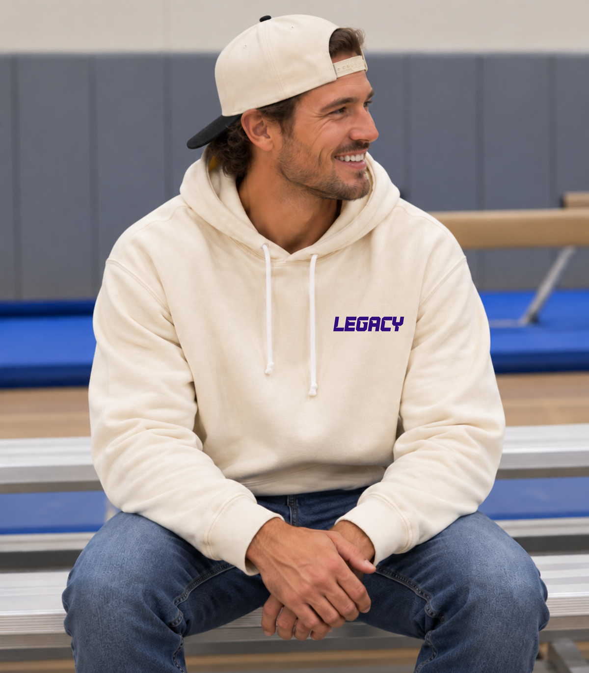 Bold Logo Comfort Colors Hoodie