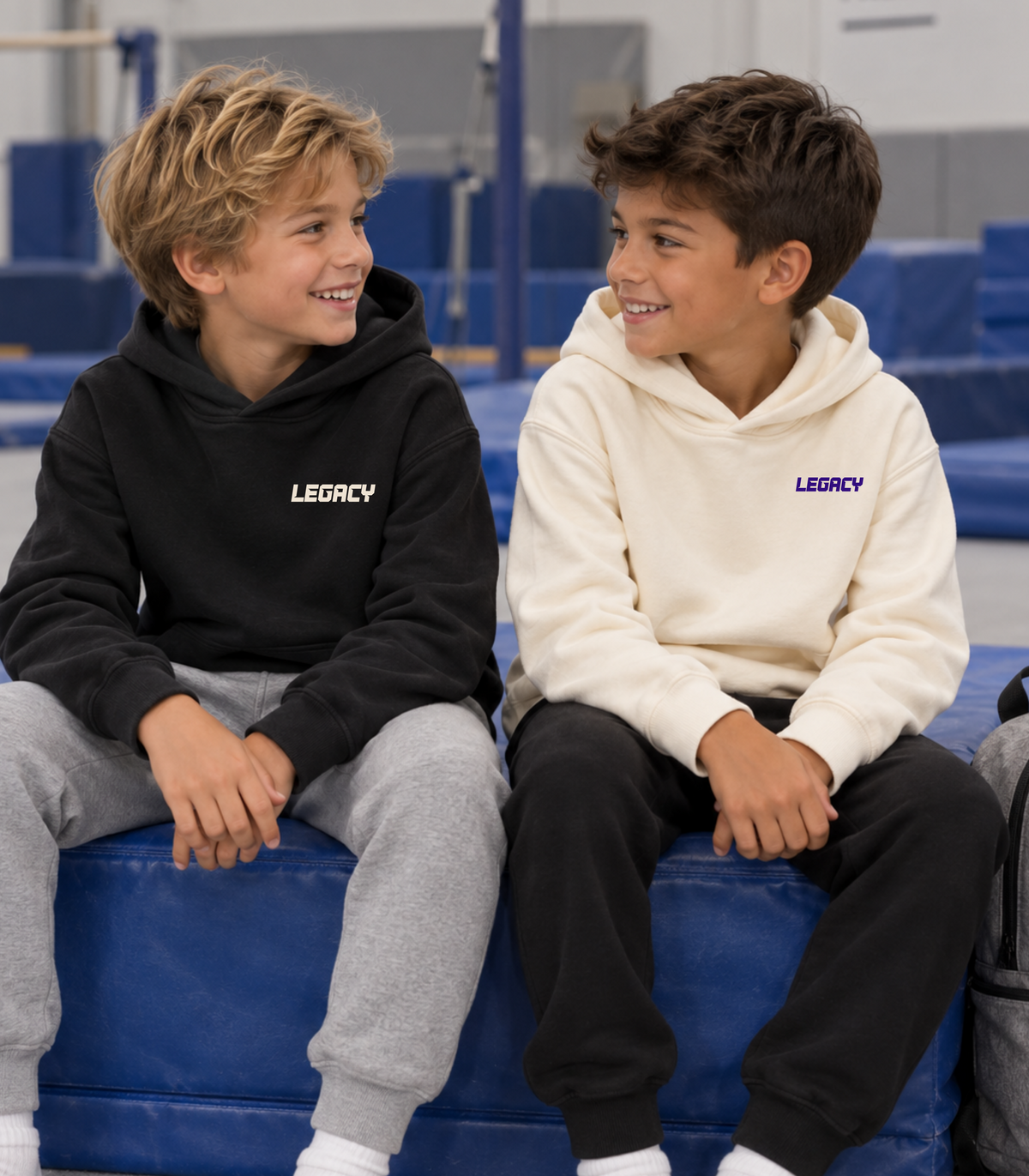 Bold Logo Comfort Colors Kids Hoodie